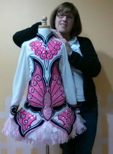 Custom Irish dance costume designer, Michelle Lewis